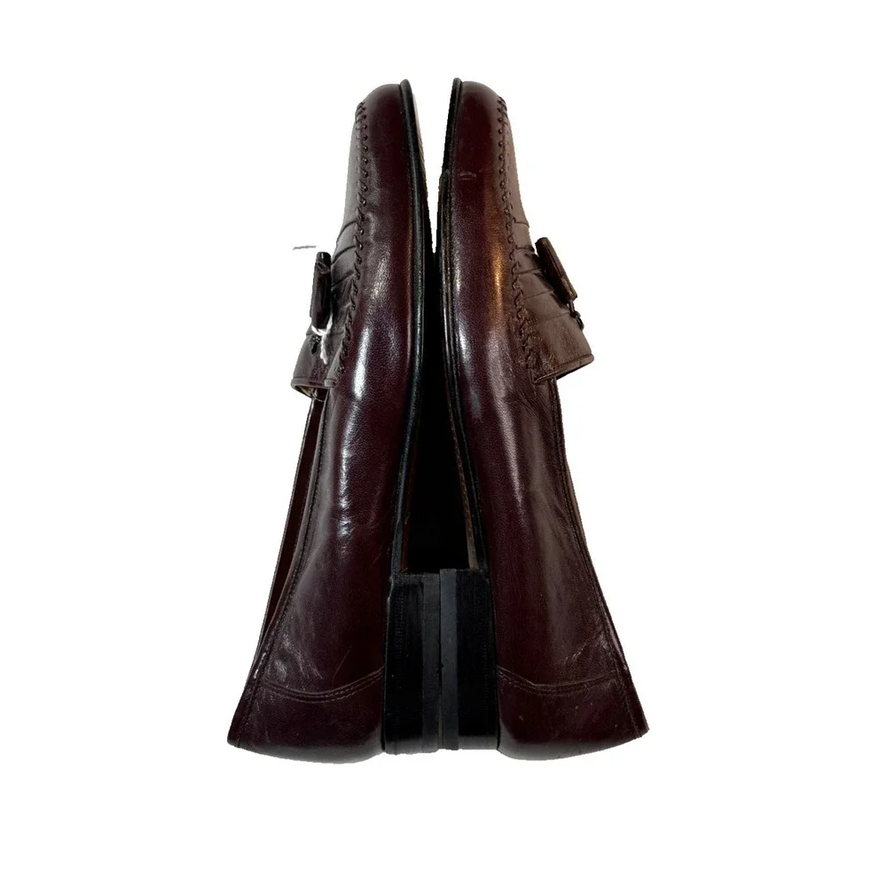 Vintage Stacy Adams Oxford Dress Shoes Mens 8 Oxblood